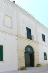 Front view of Palazzo Marzo Otranto