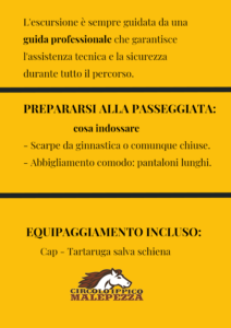 Escursioni Maneggio Malepezza 6 Informazioni equipaggiamento escursione a cavallo presso Maneggio Malepezza-TORRE SANT'ANDREA